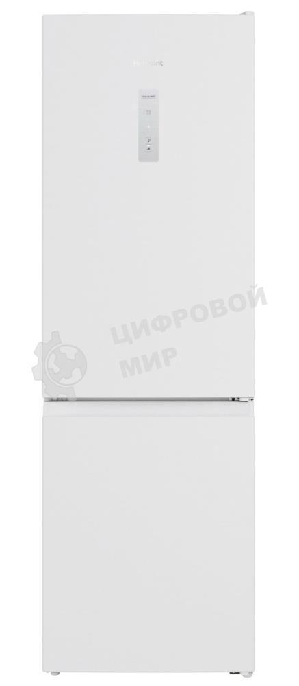 Холодильник Hotpoint HT 5180 W белый/серебристый, двухкамерный 220/78л морозилка снизу, Total No Frost