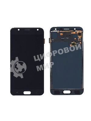 Дисплей для Samsung Galaxy J7 DUO (2018) в сборе с тачскрином SM-J720 (TFT) черный