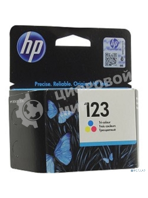 Картридж струйный HP 123 F6V16AE многоцветный, 100 стр., для HP DJ 2130