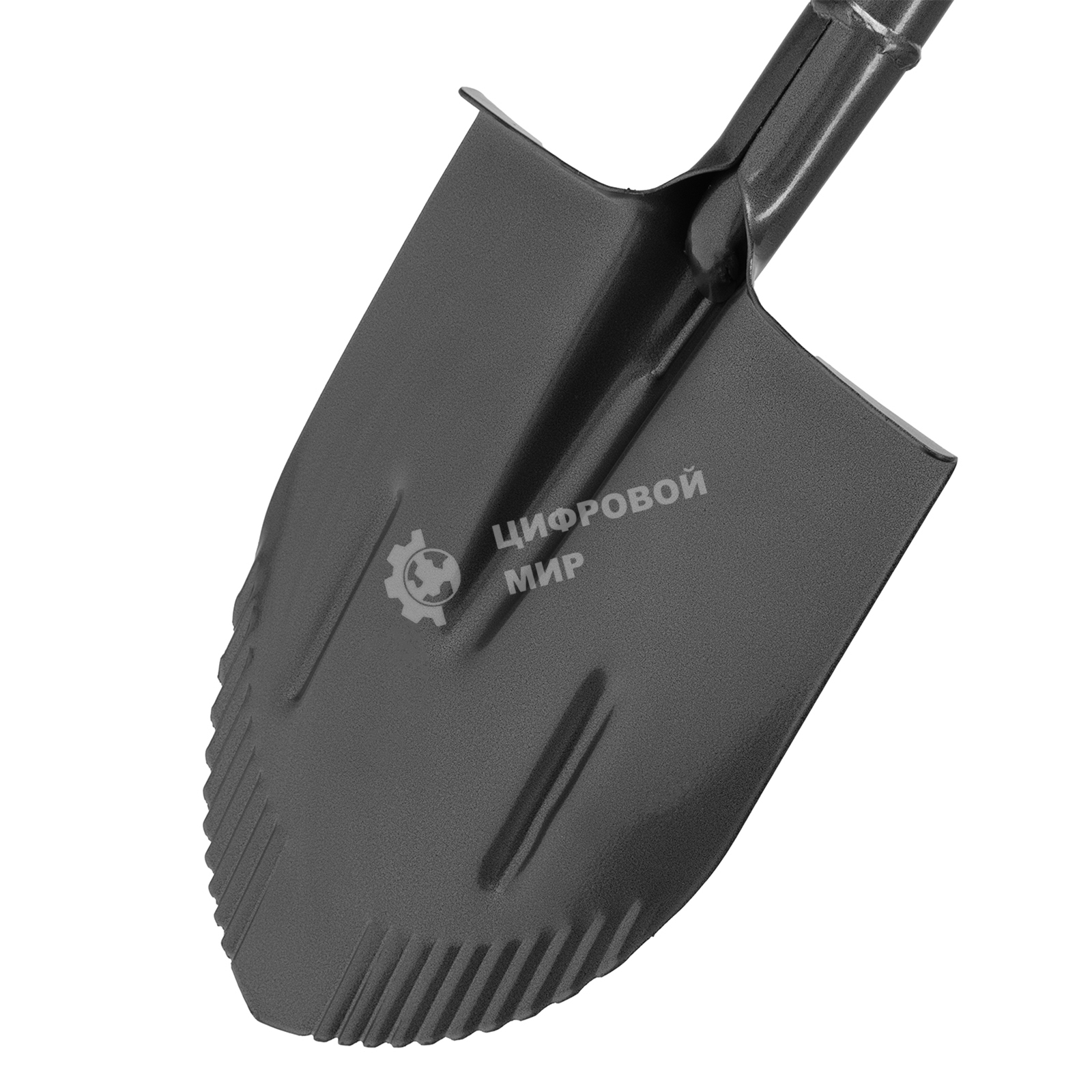 Лопата штыковая Сибртех 210х290х1150 мм, цельнометаллическая, с зубьями