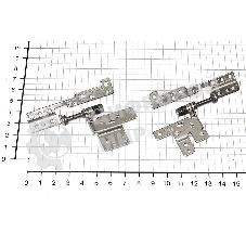 Петли для ноутбука Asus X555 K555L DX992 K550D F555 A555 X552M