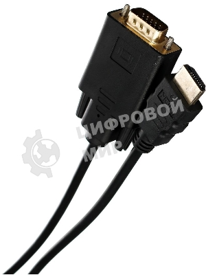 Кабель-переходник VCOM CG596-1.8M HDMI --> VGA_M/M 1,8 м