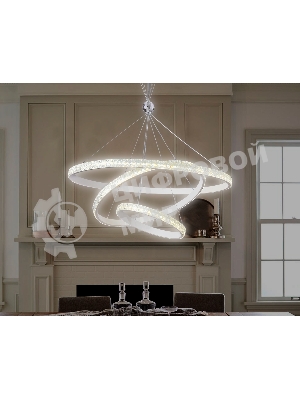 Светильник Ambrella light FA6157/3 WH белый 3000K/4200K/6400K 106W D700*890 (ПДУ РАДИО 2.4G)