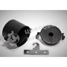 Коробка потол. Л253 75х62 с крюком(в бетон) ПЭМИ 43Б20Л253У