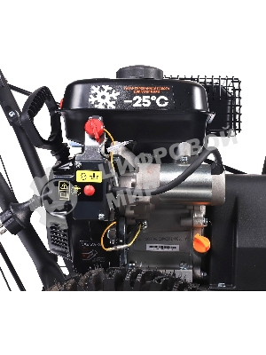 Снегоуборщик PATRIOT PS 707 E, Двигатель 7л.с до -25 °С; 212 сс; Стартер ручной/220V; LED-фара, Панель c увеличенным диапазоном скоростей 6 вперед/2 назад; Ширина ковша 610мм +100(26