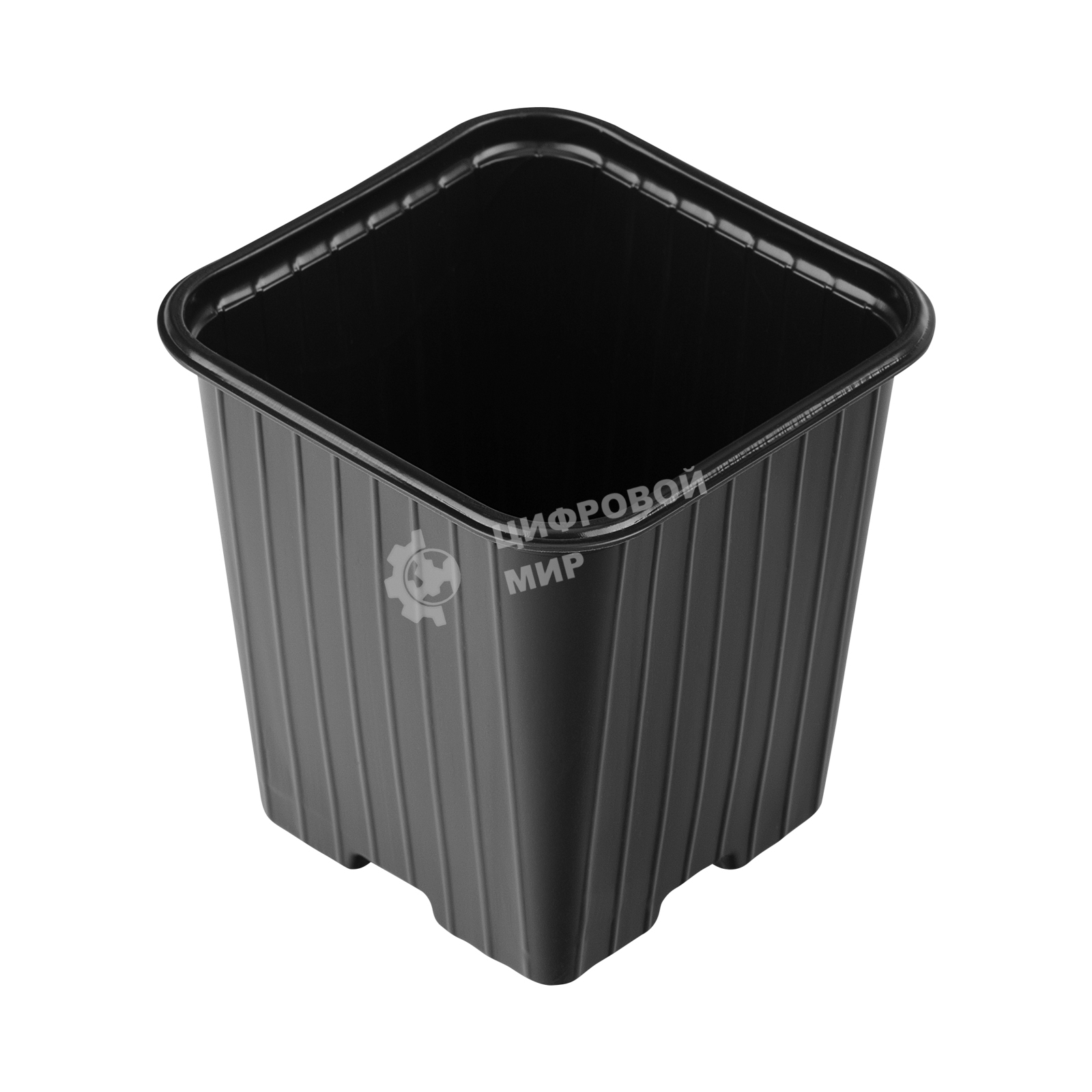 Горшочек для рассады, 90х90х95 мм, полистирол, 10 шт. Россия