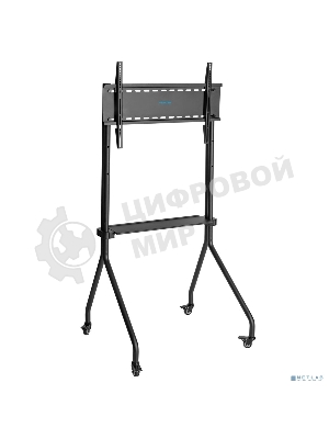 Мобильная стойка напольная Kromax OMEGA-13 черный, 1 шт/уп, Мобильная стойка напольная для TV 32