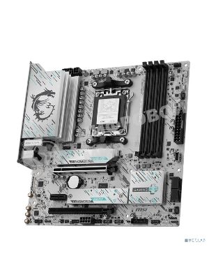 Материнская плата MSI B850M GAMING PLUS WIFI, AM5, AMD B850, 4xDDR5, 4xSATA, 2xM.2, 1xPCIe 5.0 x16, 1xPCIe 4.0 x4, 1xPCIe 3.0 x1, 1xDP, 1xHDMI, 1x5Gb LAN, Wi-Fi 7, Bluetooth 5.4, 3xUSB-C 10Gbps, 3xUSB-A 10Gbps, 3xUSB-A 5Gbps, 3x3.5 мм, 7.1, mATX