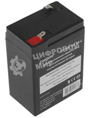 Батарея для ИБП ExeGate DT 606 (6V 6Ah), клеммы F1