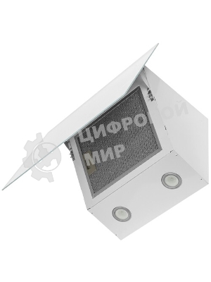 Вытяжка наклонная Elikor Rise WH 60 белый, 60 см, 750 куб. м/ч, 56 дБ