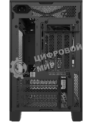 Корпус Montech TEN черный без БП mATX 9x120mm 6x140mm 2xUSB3.0 audio bott PSU