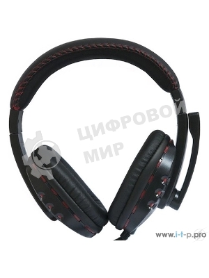 Гарнитура Nakatomi HS-T50MV чёрный, проводная, 3.5 мм