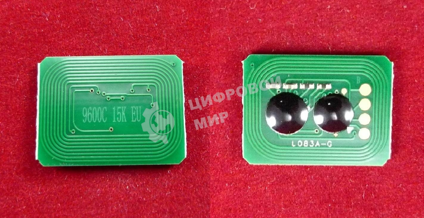 Чип ELP для OKI 9600/9650/9800/9850 Cyan 15K (Китай)