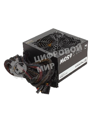 Блок питания Thermaltake TR2 S 650W Retail (PS-TRS-0650NPCWEU-2), 650Вт, 80 PLUS,120мм, черный