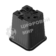 Горшочек для рассады, 90х90х95 мм, полистирол, 10 шт. Россия