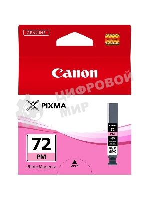 Картридж струйный Canon PGI-72PM (6408B001) фото-пурпурный (303 стр.) для Canon PRO-10