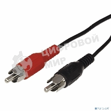 Шнур Rexant 2x2 RCA 5М