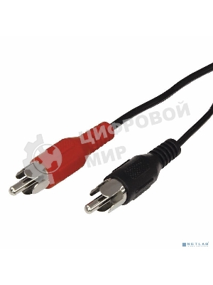 Шнур Rexant 2x2 RCA 5М