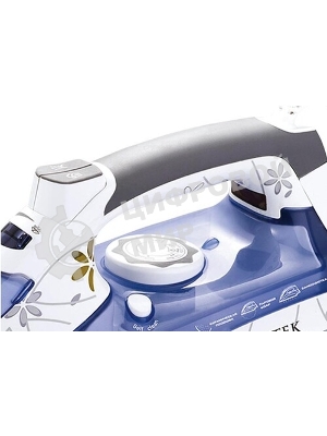 Утюг Centek CT-2324 OLYMPIC бирюзовый, 2800 Вт, 190 г/мин, 350 мл