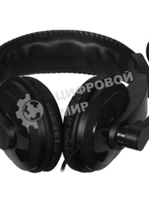 Гарнитура Oklick HS-M137V чёрный, проводная, 3.5 мм