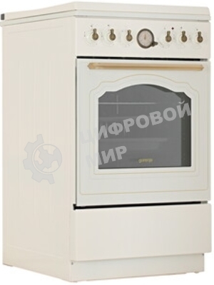 Плита комбинированная Gorenje GKS5B70CLI бежевый, конфорок 4 газовых, духовка 70 л, 50 см x 85 см x 59.4 см