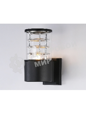 Светильник Ambrella light ST2522 BK/CL черный/прозрачный IP54 E27 max 40W 200*110*155