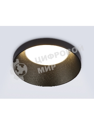 Встраиваемый точечный светильник Ambrella light TN102802 BK черный GU5.3 D71*34