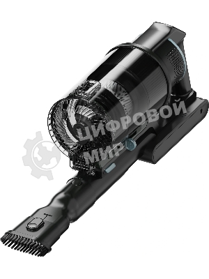 Пылесос вертикальный Vitek VT-CLS06ULTRA серый стальной/серебристый, питание от аккумулятора, 485 Вт, уборка сухая, пылесборник 0.5 л
