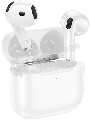 Гарнитура внутриканальные Hoco EW84 белый беспроводные bluetooth в ушной раковине (47779)