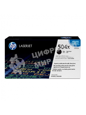 Картридж лазерный HP CE250X черный для CLJ CM3530/CP3525 10500 стр.