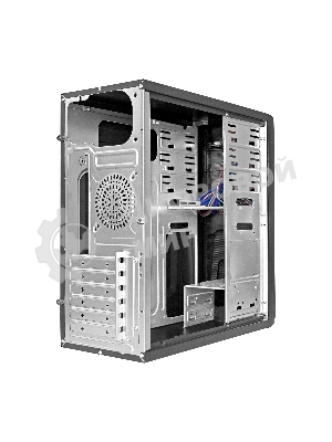 Компьютерный корпус Miditower ExeGate CP-603UB Black, ATX, (CP450W, 80мм), 2*USB+2*USB 3.0, Audio, замок блокировки кнопки питания