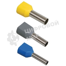 Наконечник-гильза изол. НГИ2 1.5-8 кор. (уп. 100 шт) ИЭК UTE10-D2-4-100