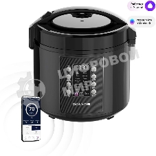 Мультиварка Polaris PMC 0521 IQ Home черный, 5 л, 750 Вт, кнопки, 50 программ