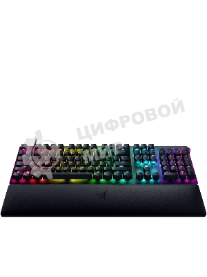 Клавиатура проводная игровая Razer Huntsman V2 (Purple Switch) - Russian Layout Gaming Keyboard