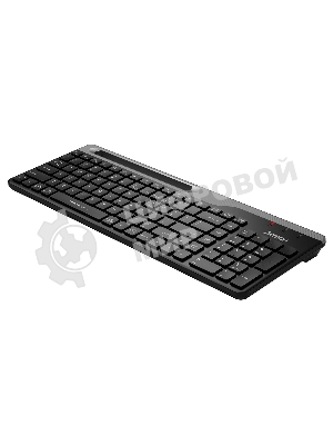 Клавиатура беспроводная A4Tech Fstyler FBK25, USB, Bluetooth/Радиоканал, черный/серый