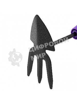 Мотыжка комбинированная Palisad 75х260 мм, стальная, обрезиненная эргономичная рукоятка, ERA