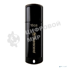 Флешка USB Transcend JetFlash 350 (TS16GJF350), 16Gb, USB 2.0, R/W 15/7, черный