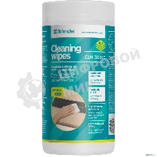 Чистящие салфетки Defender ECO для поверхностей офисной техники, (не применять для ЖК- экранов!)/туба/100 шт/Россия