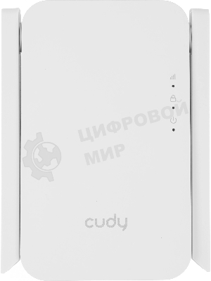 Повторитель беспроводного сигнала Cudy RE1800 AX1800 10/100/1000BASE-TX/Wi-Fi белый