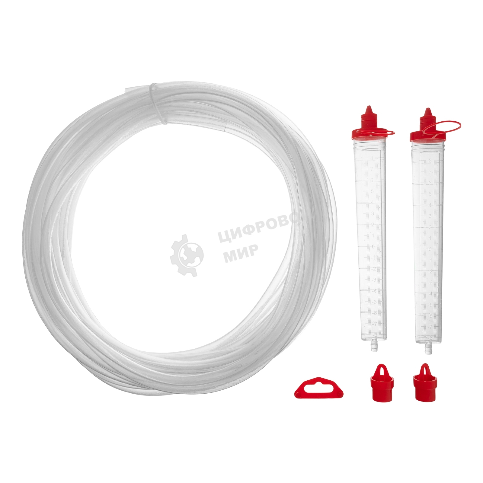 Гидроуровень Matrix удлиненная колба, рельефная градуировка, 20 м