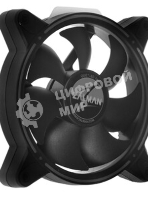 Вентилятор для корпуса Zalman ZM-RFD120A черный, 120 мм, 1500 об/мин, 25.6 дБ, 3 pin