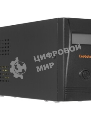 Источник бесперебойного питания ExeGate EP285476RUS Power Smart ULB-850.LCD.AVR.C13.RJ.USB 850VA/480W, LCD, AVR, 4*IEC-C13, RJ45/11, USB, черный