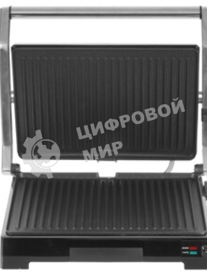 Гриль-пресс электрический BRAYER BR2005, 2000 Вт, антиприг.покр.пласт 34x23,5 см, темп 230 С,рег.выс