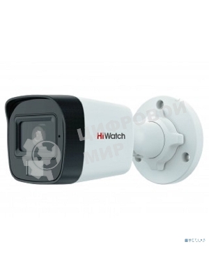 Камера видеонаблюдения 2Мп уличная HD-TVI камера HiWatch DS-T200(B) (2.8mm) в металлическом корпусе