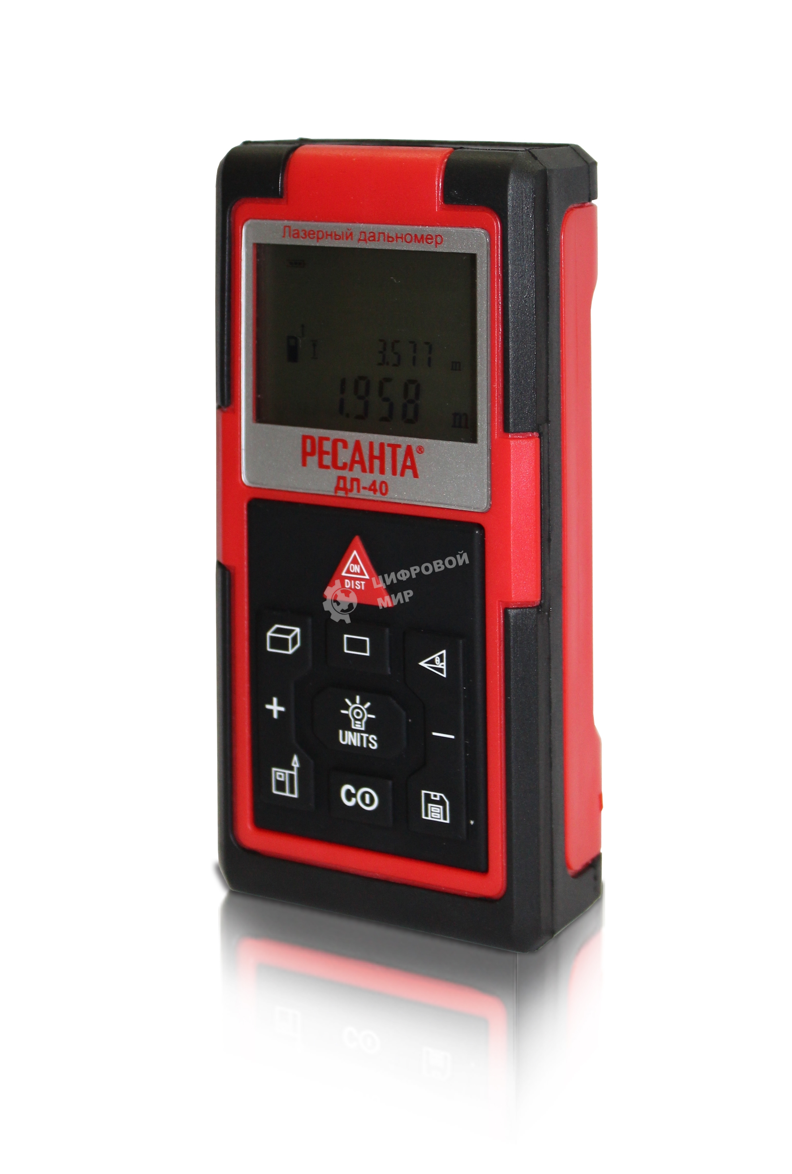 Лазерный дальномер Ресанта ДЛ-40