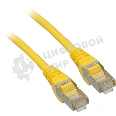 Кабель Патч-корд Lanmaster LAN-PC45/S5E-3.0-YL вилка RJ-45-вилка RJ-45 кат.5е 3м желтый LSZH (уп.:1шт)