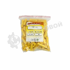 Разъем штекерный изолированный Rexant гнездо 5 мм 4-6 мм² (РШи-м 6.0-5/РШИм 5,5-6-4) желтый