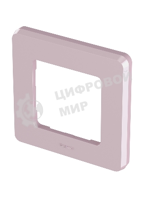 Рамка 1 пост розовый Inspiria