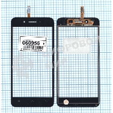 Сенсорное стекло (тачскрин) для Vivo Y53 (Y53i), черное