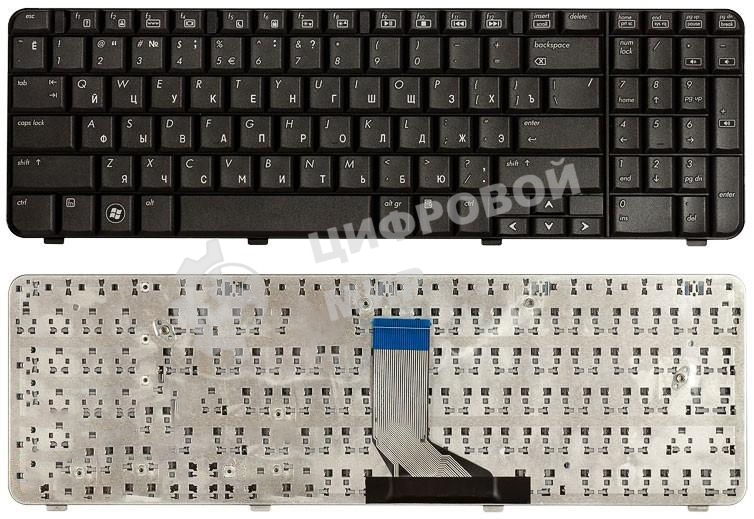 Клавиатура для ноутбука HP Compaq Presario CQ61 Pavilion G61 черная